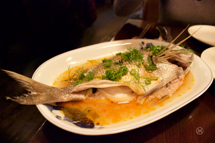 Whole Steamed Fish with Fennel, Tangerine Peel, Chili Oil, and Fermented Black Beans