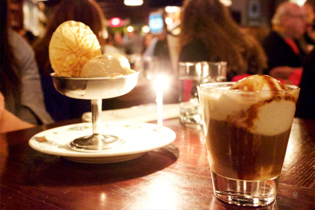 Trio of  Gelato and AFFOGATO