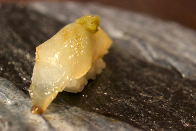 Suzuki with yuzu pepper 