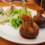 Lobster dumplings steam and deep fried